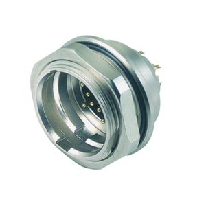 RF connector / DIN / circular / male