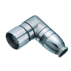RF connector / DIN / elbow / circular