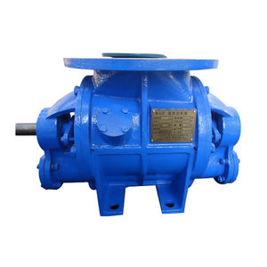 pneumatic conveying rotary valve / powder / round-flange