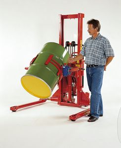electric manipulator / with gripping tool / unloading / drum