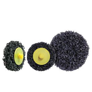 nylon abrasive disc / for polishing / for deburring / for metal
