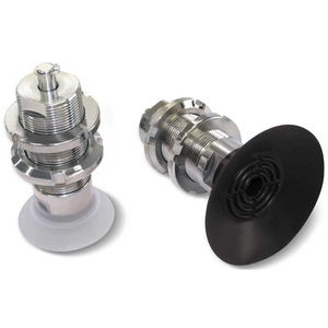 flat suction cup / handling / for sheet metal / glass