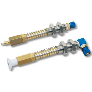 miniature vacuum cup holder / with plunger valve