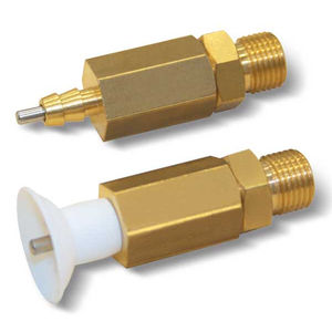 miniature vacuum cup holder / with plunger valve
