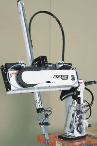 Cartesian robot / 3-axis / pick-and-place / for injection molding machines