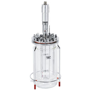 bench-top bioreactor / autoclavable / glass / laboratory
