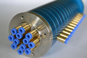 air rotary joint / multi-passage / pneumatic