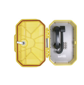 analog telephone / IP66 / with protection door / emergency