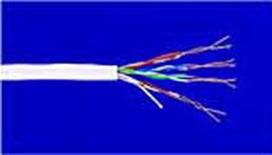 optical data cable / insulated / twisted pair / category 5e
