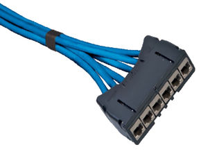 optical data cable / copper / flexible / trunk