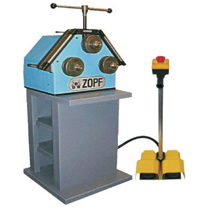 electric bending machine / for tubes / profile / 3 drive rollers