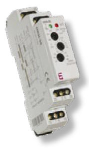 voltage monitoring relay / DIN rail / single-phase / time delay