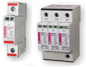 type 2 surge arrester / DIN rail