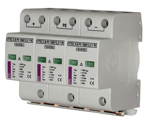 type 1 surge arrester / DIN rail