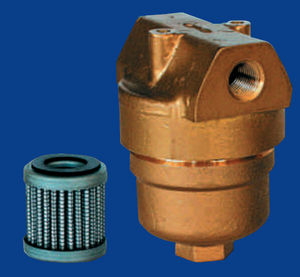 liquid filter / hydraulic / wire mesh / cartridge