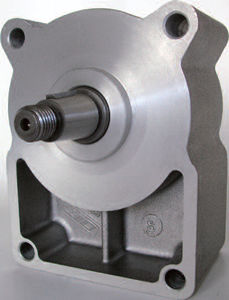 pump support / aluminum / steel / flange