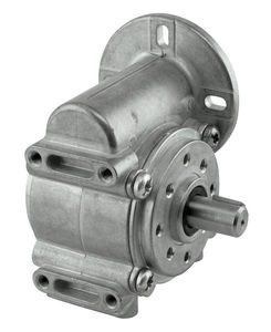 worm gear reducer / orthogonal / for motors