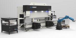 hydraulic press brake / CNC / automated / high-speed
