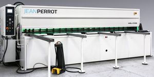hydraulic shear / for metal sheets / swing-beam / CNC