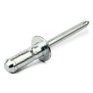 blind rivet / dome head / steel