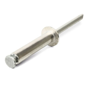 blind rivet / dome head / steel / aluminum