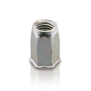 hexagonal nut / blind rivet / steel