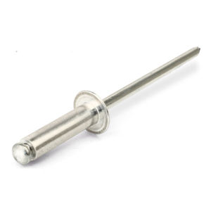 blind rivet / standard / countersunk head / steel