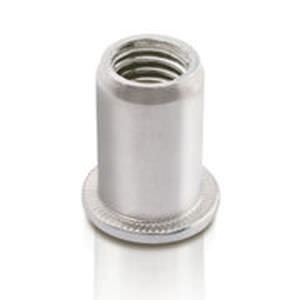 threaded insert / aluminum / round / custom