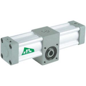 rotary cylinder / pneumatic / double-acting / rack-and-pinion
