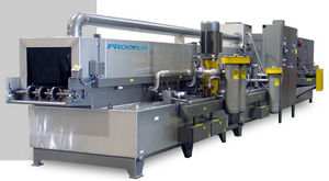 solvent cleaning tunnel / water / automatic / process