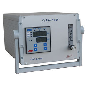gas analyzer / oxygen / concentration / benchtop