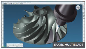 CAM software / programming / 5-axis machining