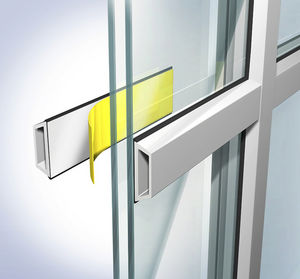 double-sided adhesive tape / acrylic / for glass