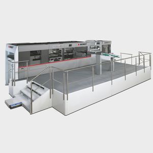paper cutting machine / for plastics / die / sheet