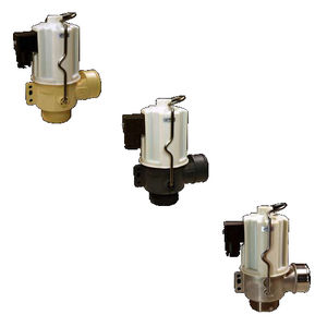hot water valve / for potable water / flange / threaded