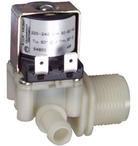 2/2-way solenoid valve / NC / NO / for potable water