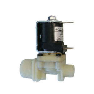 direct-acting solenoid valve / for potable water / for hot water / 2/2-way