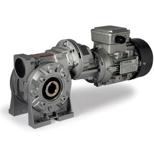 AC electric gearmotor / orthogonal / worm / helical