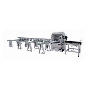 aluminum cutting line / rotary blade / CNC / with conveyor