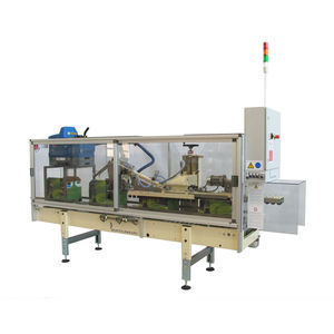 multi-flap case sealer / hot-melt glue / automatic