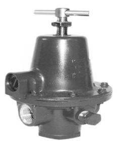 gas pressure regulator / single-stage / membrane / spring