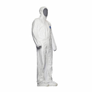 chemical protection coveralls / anti-static / polyethylene