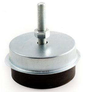 cylindrical anti-vibration mount / rubber / for blowers / for air conditioning