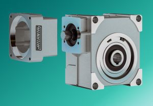 worm servo-gearbox / orthogonal / for servo motors