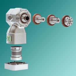 hypoid gear reducer / cylindrical / compact / conveyor