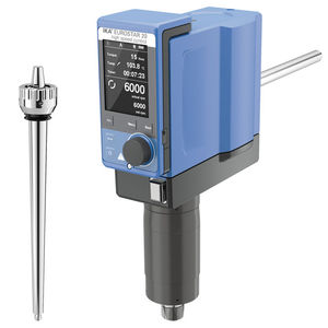 shaft-drive agitator / laboratory / digital / vertical