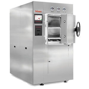 laboratory autoclave / front-loading / high-capacity / floor-standing