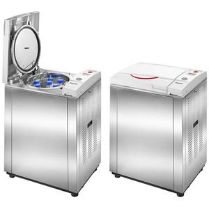 laboratory autoclave / vertical / top-loading / for biohazards