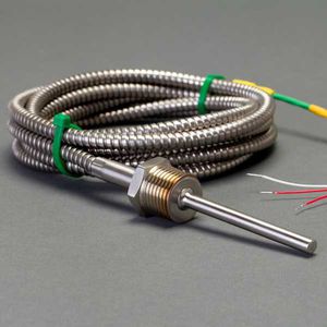 bearing temperature sensor / thermocouple / RTD / screw-in