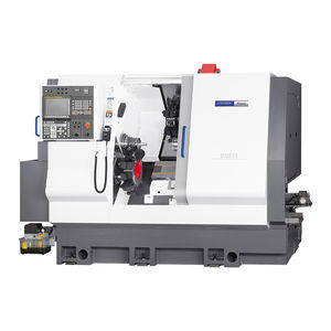 CNC lathe / 3-axis / double-turret / double-spindle